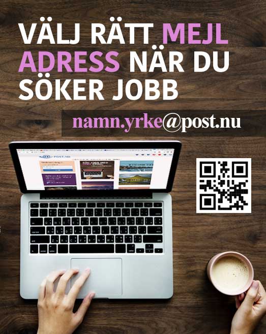 Sök jobb med riktig email