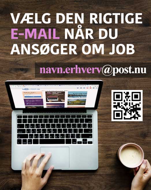 Vælg den rigtige e-mail når du ansøger om job